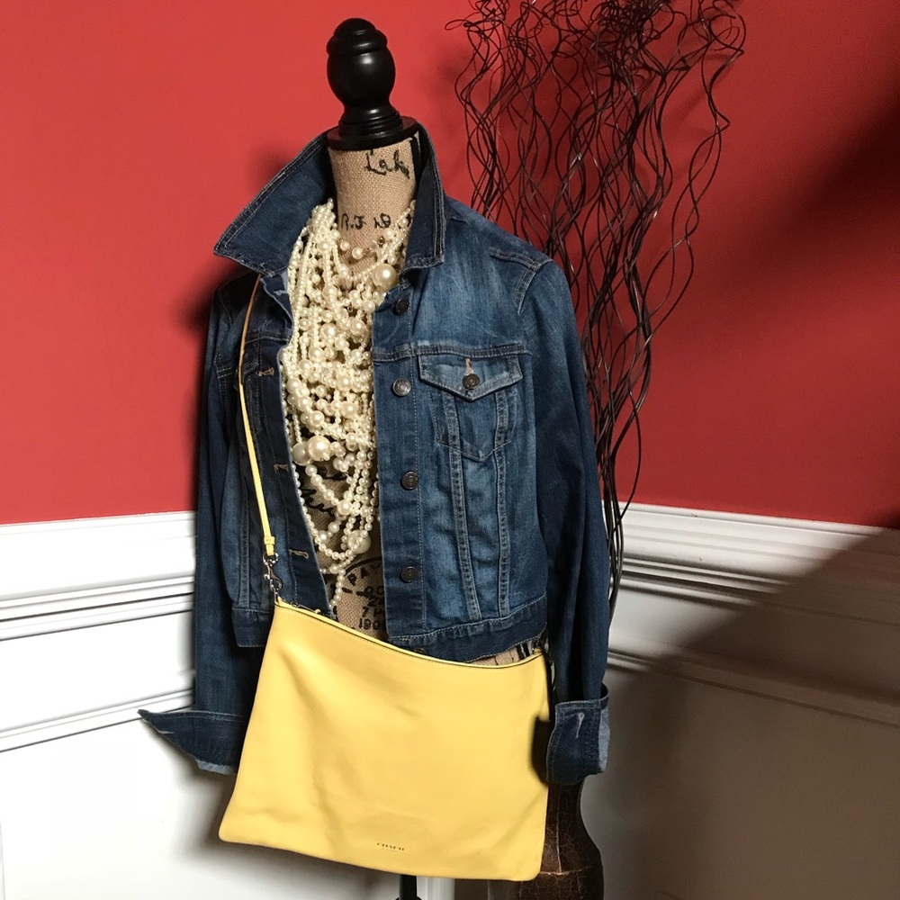 Yellow Coach multi use tote